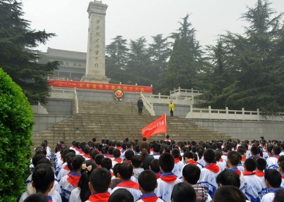 清明节祭奠烈士的简短寄语